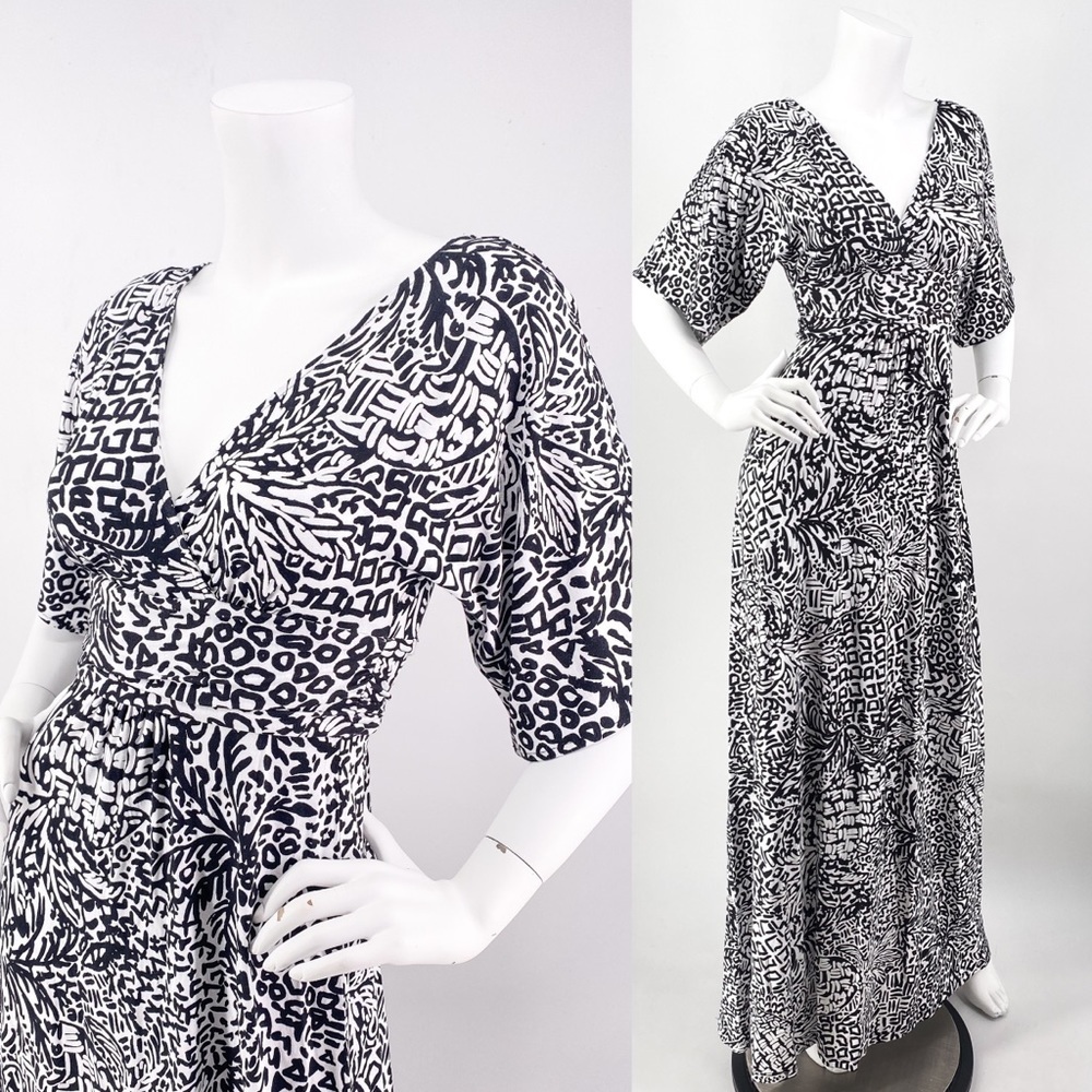 NWT LILLY PULITZER Parigi Maxi Dress, XXS - Picture 2 of 13